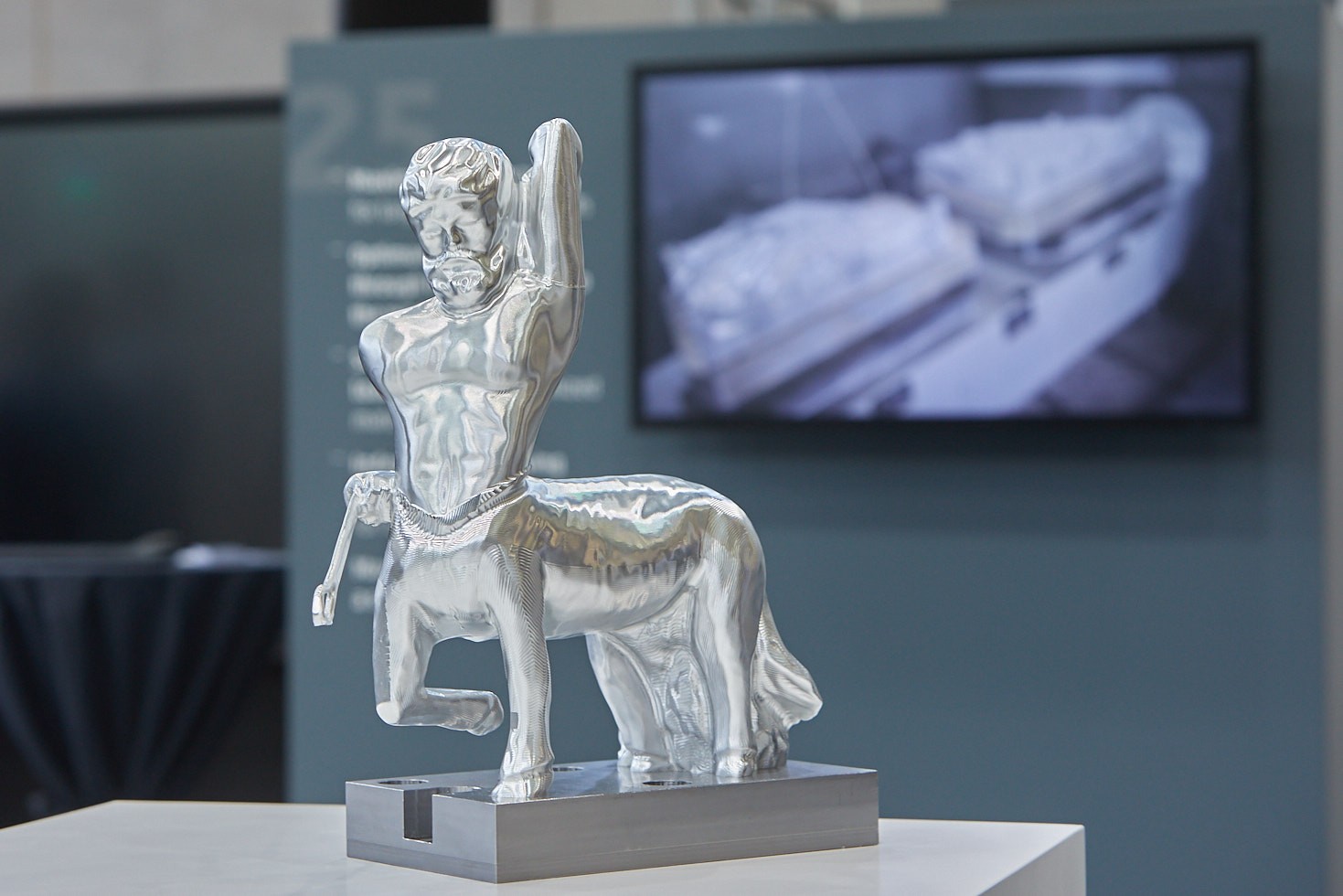 Live under chip: Numerous machine highlights could be seen in action at the OPEN HOUSE 2022.