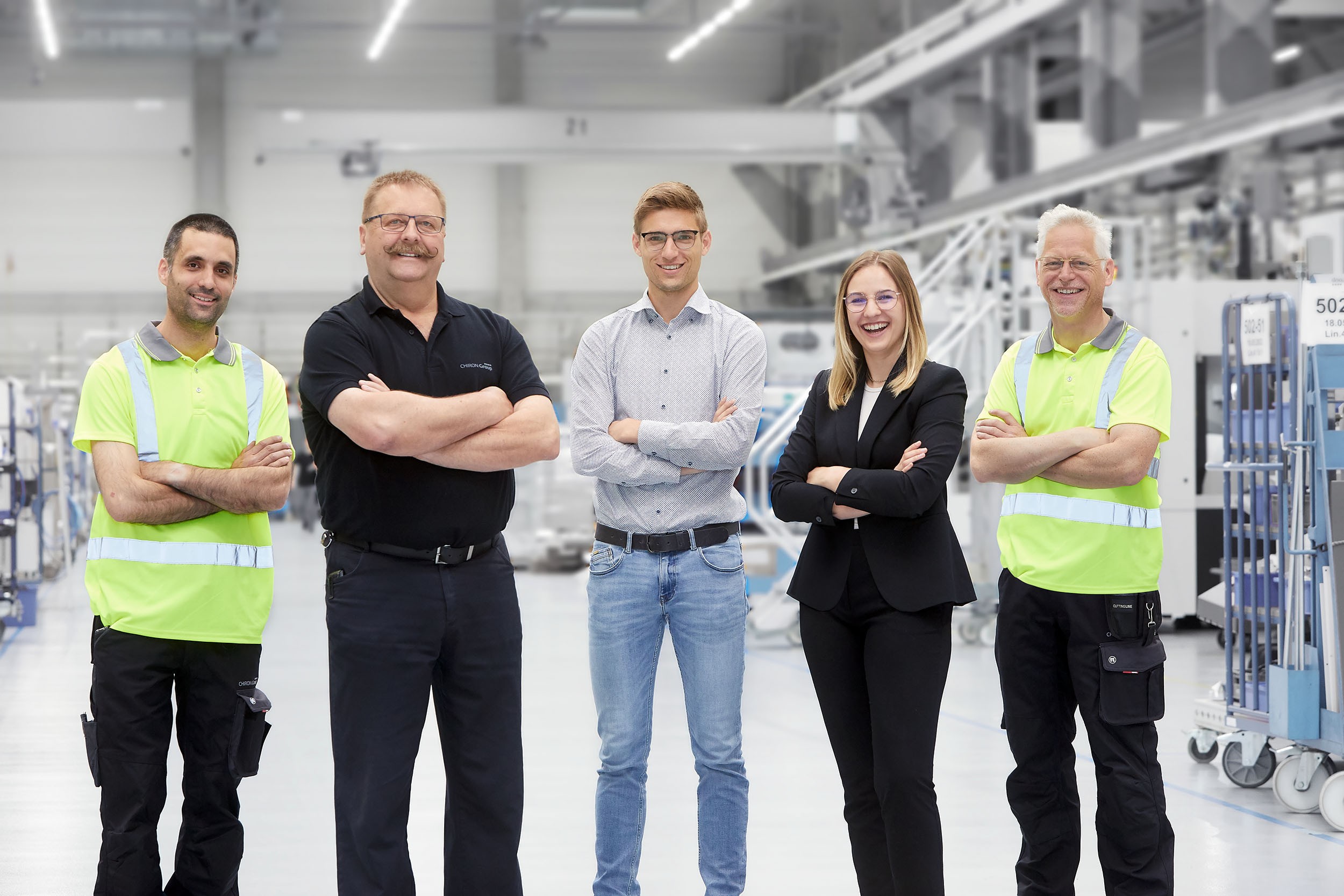 Committed and qualified employees around the world are the basis of the leading market position and growth achieved by the CHIRON Group.